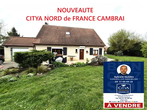 Achat maison 8 pièces - 135m² à Cambrai (59400)