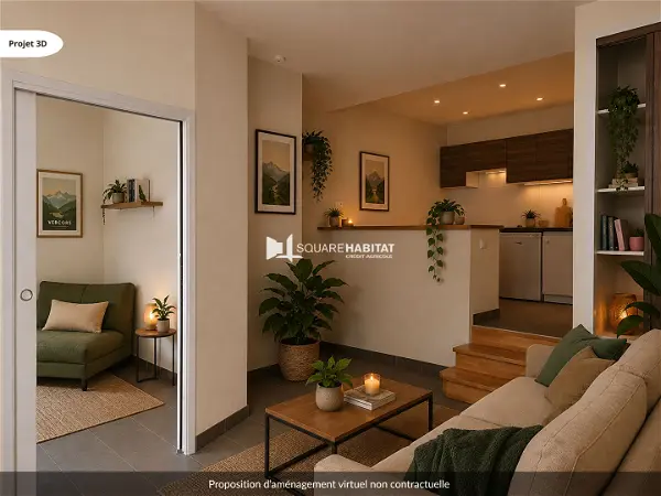 Appartement à vendre - LYON, 2 pièces