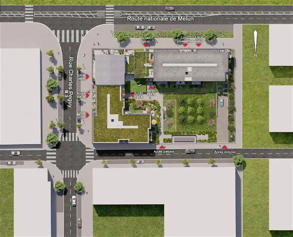 Melun (77000): Biens neufs de 1 pièce à 5 pièces à partir de 126283.5 €