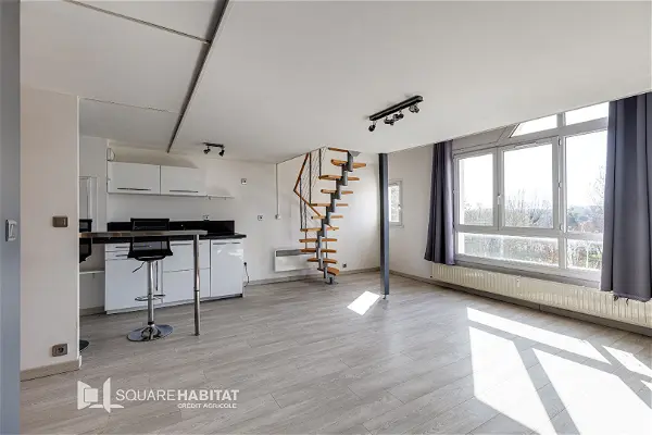 Achat appartement 2 pièces - 56m² à Villeneuve d ascq (59650)