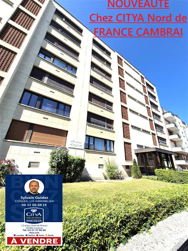 Achat appartement 6 pièces - 125m² à Cambrai (59400)