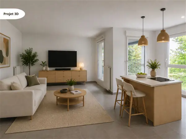 Achat appartement 3 pièces - 62.94m² à Francheville (69340)