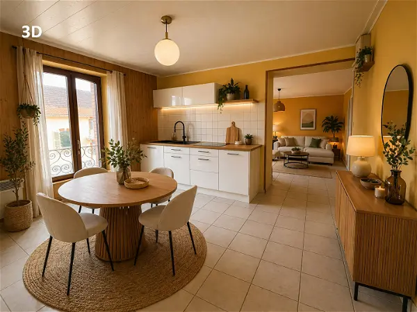 Appartement à vendre - PONTARLIER, 3 pièces
