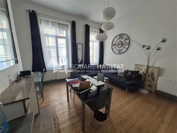 Appartement à louer - Boulogne-sur-Mer, 2 pièces