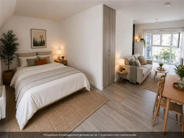 Studio à louer - TOURS