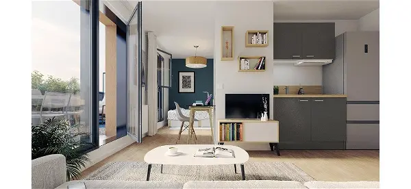 La roche-sur-yon (85000): Biens neufs de 1 pièce à partir de 106800 €