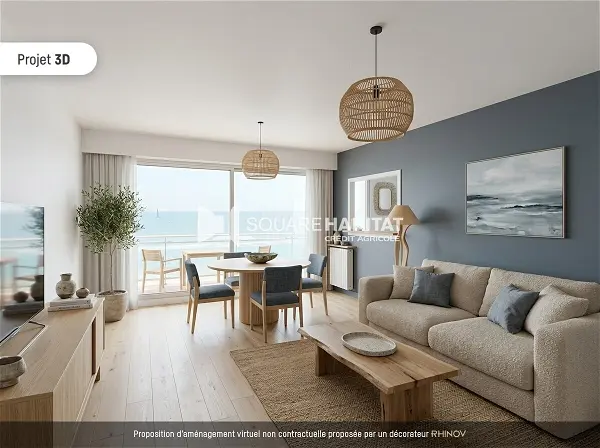 Appartement à vendre - PORNICHET, 5 pièces