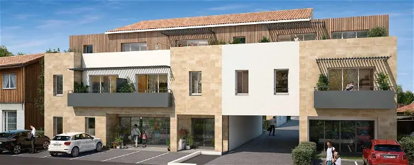 Location appartement 2 pièces - 45.6m² à Carignan-de-bordeaux (33360)