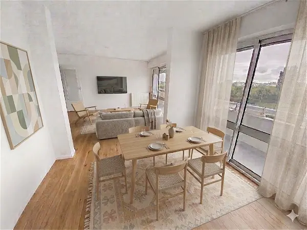 Appartement à vendre - LE BOUSCAT, 4 pièces