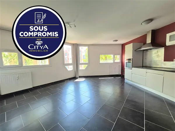 Achat appartement 2 pièces - 46m² à Villeneuve d ascq (59650)