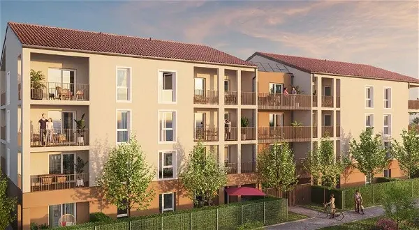 Appartement à louer - Ambérieu-en-Bugey, 2 pièces