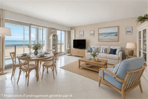 Appartement à vendre - PORNICHET, 3 pièces