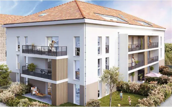 Appartement à louer - Bourgoin-Jallieu, 2 pièces
