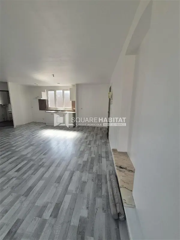 Location appartement 2 pièces - 51.92m² à Caudry (59540)