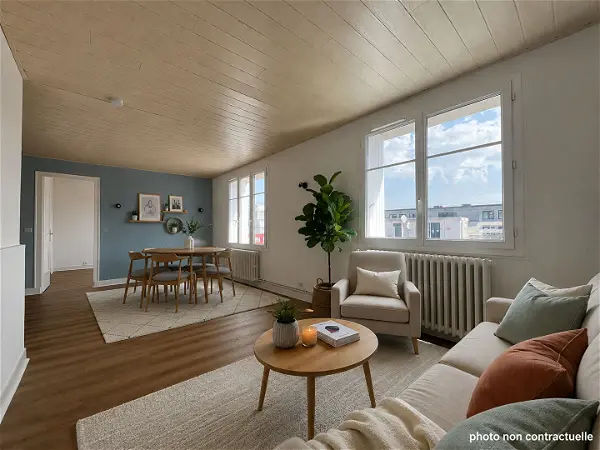 Appartement à vendre - NANTES, 3 pièces