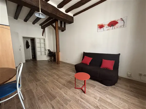 Appartement à louer - TOURS, 1 pièce