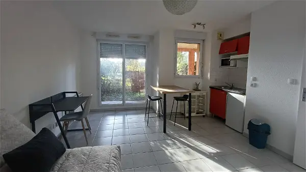 Appartement à louer - TOULOUSE, 1 pièce