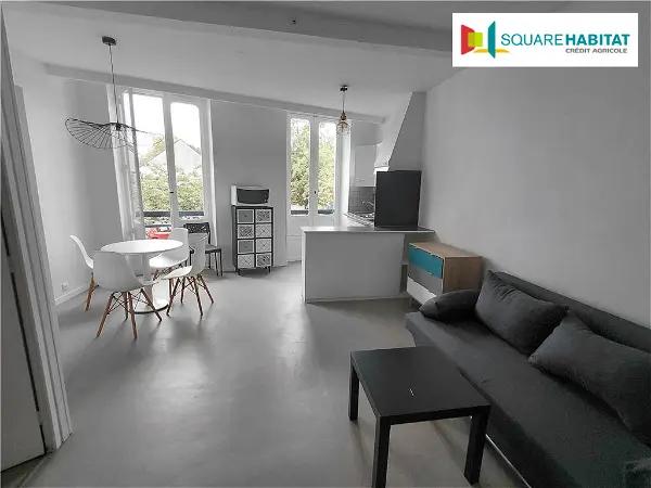 Location appartement 1 pièce - 26.41m² à Oloron sainte marie (64400)