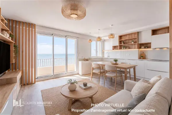 Achat appartement 3 pièces - 57.77m² à Saint hilaire de riez (85270)