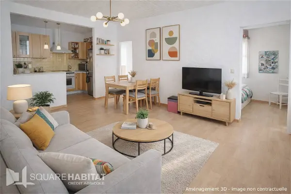 Appartement à vendre - NANTES, 4 pièces