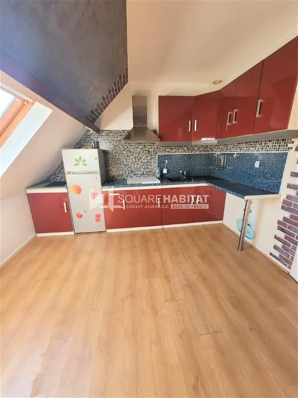 Location appartement 2 pièces - 31.25m² à Calais (62100)