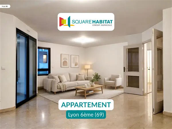 Appartement à vendre - LYON, 5 pièces