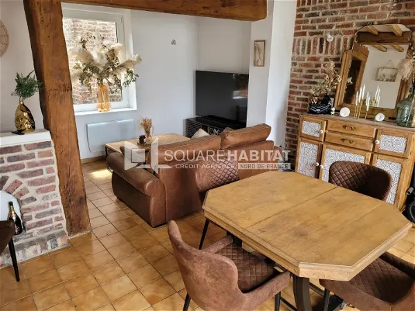 Maison à louer - Ebblinghem, 3 pièces