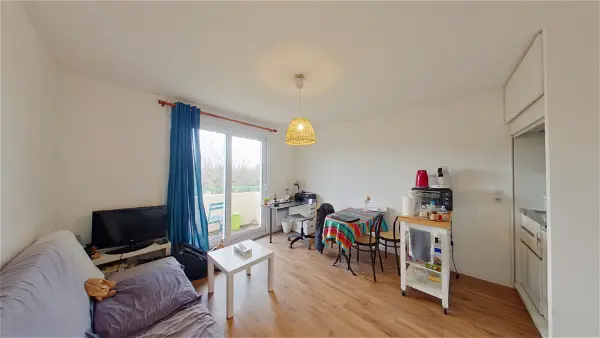 Location appartement 1 pièce - 21.38m² à Poitiers (86000)