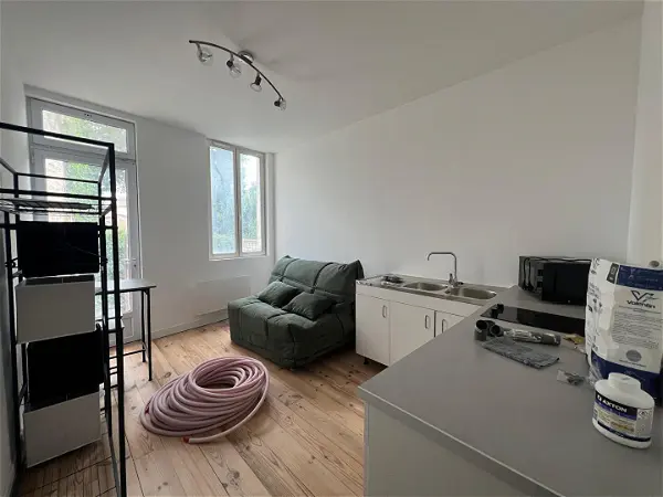 Location appartement 1 pièce - 16.37m² à Niort (79000)
