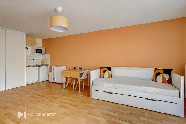 Location appartement 1 pièce - 33.47m² à Dijon (21000)