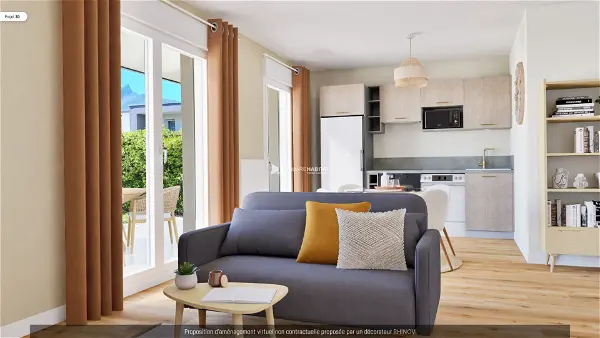 Appartement à vendre - AIX LES BAINS, 3 pièces