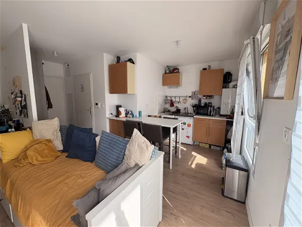 Location appartement 1 pièce - 30.2m² à Roubaix (59100)
