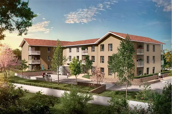 Location appartement 2 pièces - 43m² à L'isle-d'abeau (38080)