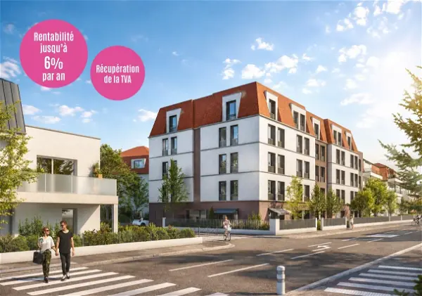 Biens neufs à vendre - Strasbourg, du 1 au 2 pièces