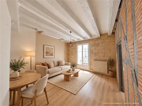 Location appartement 2 pièces - 51.78m² à Tours (37000)