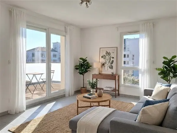 Location appartement 3 pièces - 60m² à Décines-charpieu (69150)