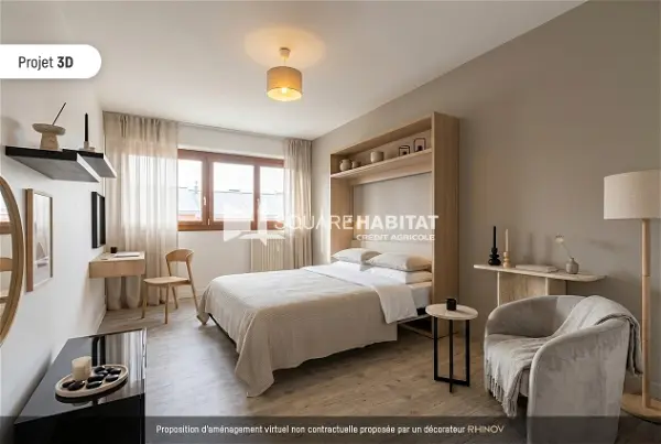 Achat appartement 1 pièce - 26.1m² à Besancon (25000)