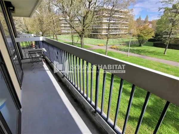 Appartement à louer - Croix, 1 pièce