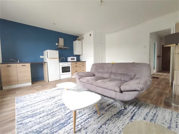 Location appartement 2 pièces - 47.9m² à Fougeres (35300)