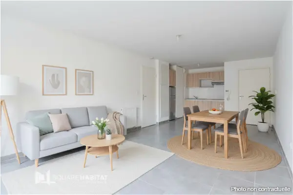 Achat appartement 3 pièces - 60.09m² à Nantes (44000)
