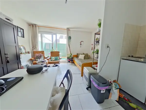 Location appartement 1 pièce - 26.57m² à Chambray les tours (37170)