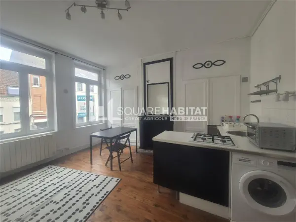 Location appartement 2 pièces - 33m² à Lille (59000)