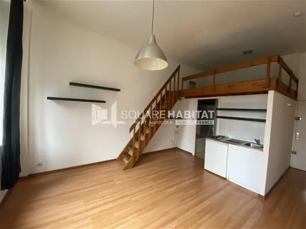 Appartement à louer - Lille, 1 pièce
