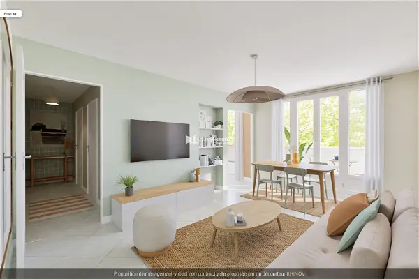 Appartement à vendre - SAINT MARTIN D HERES, 2 pièces