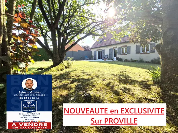 Achat maison 8 pièces - 150m² à Cambrai (59400)