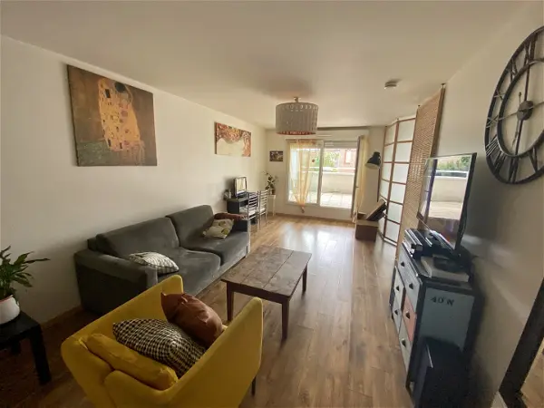 Location appartement 2 pièces - 51.57m² à Marcq-en-barœul (59700)