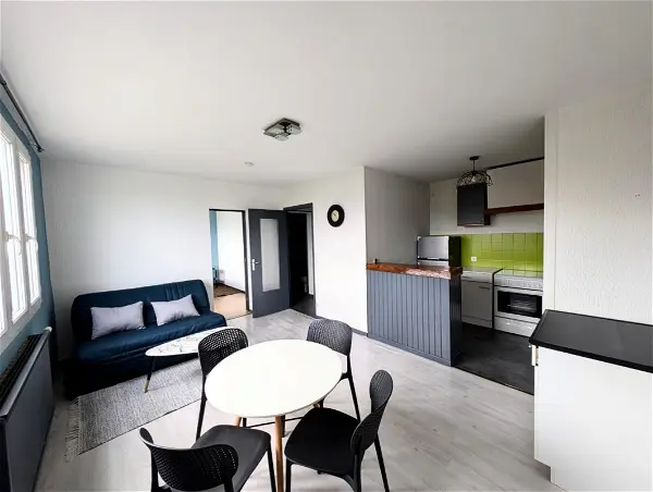 Location appartement 2 pièces - 41.56m² à Bourg-lès-valence (26500)