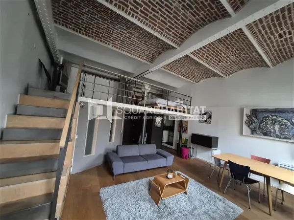 Location appartement 2 pièces - 40m² à Lille (59800)