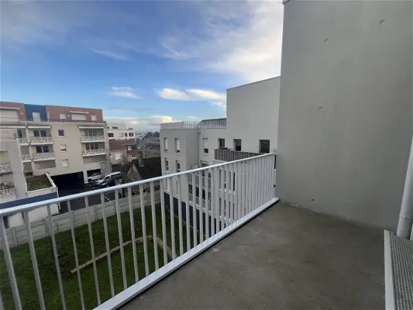 Location appartement 2 pièces - 45.09m² à Saint herblain (44800)