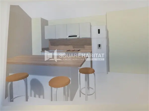 Location appartement 4 pièces - 81.59m² à Templemars (59175)